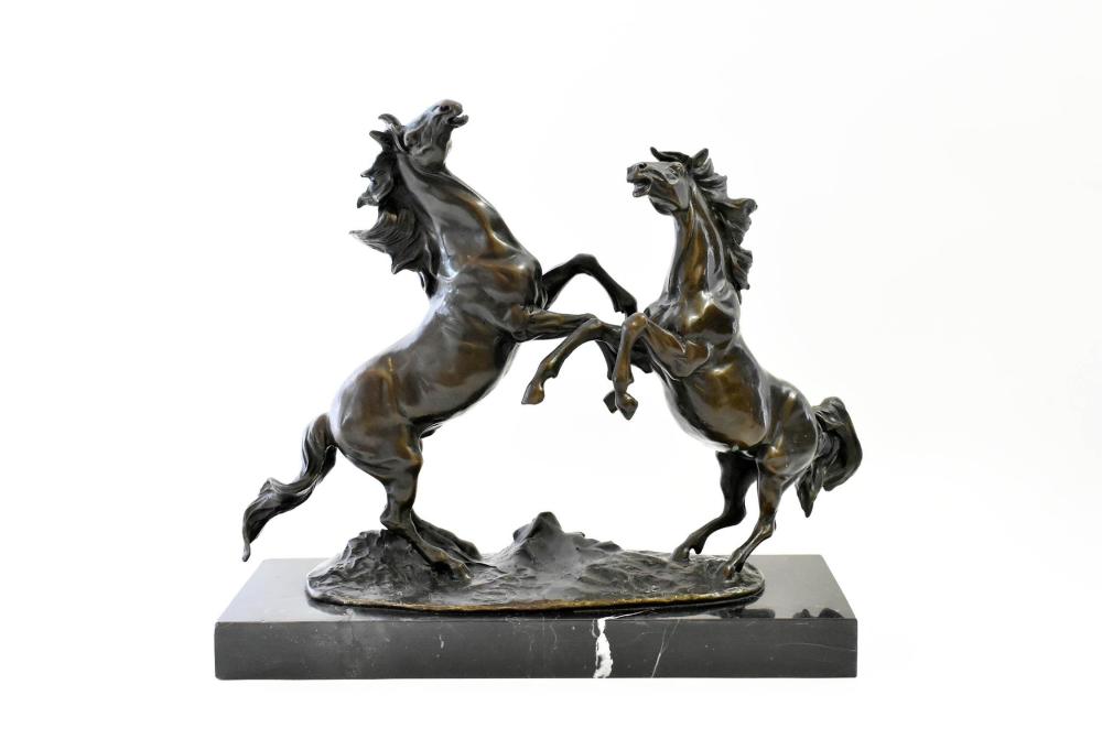 CONTINENTAL PATINATED BRONZE OF