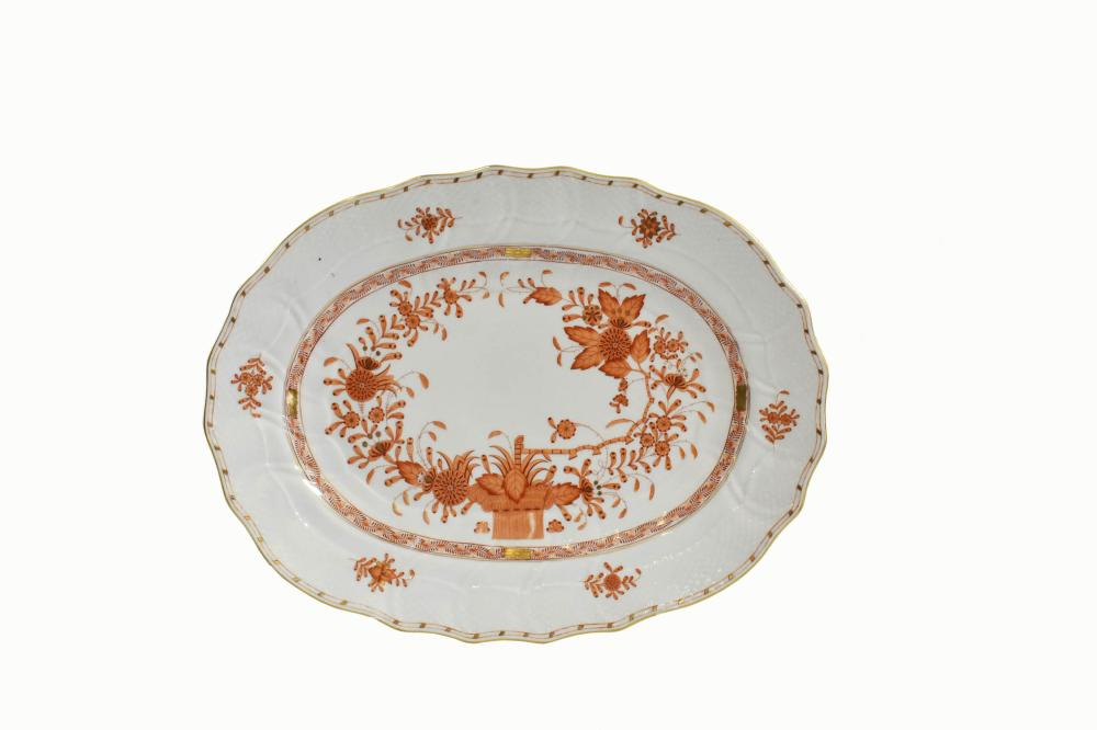 HEREND OVAL PLATTERHerend Oval Platter