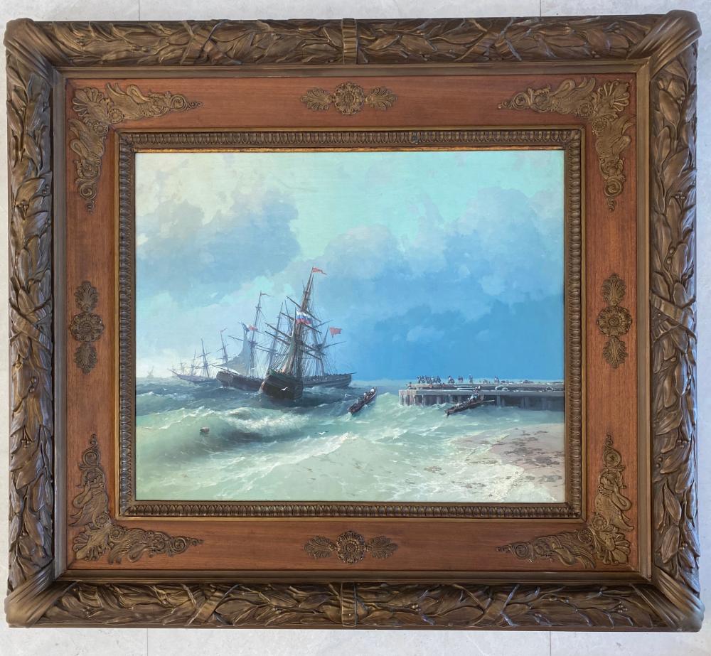 MANNER OF IVAN AIVAZOVSKY RUSSIAN  353d02