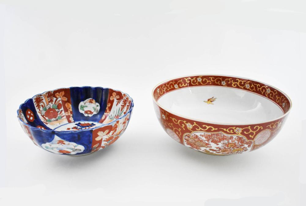 IMARI JAPANESE PORCELAIN BOWLA 353d10