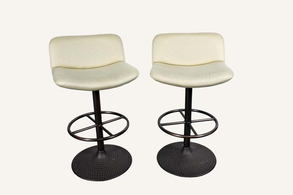 PAIR OF CONTEMPORARY COUNTER STOOLS CHAIRSEach 353d65