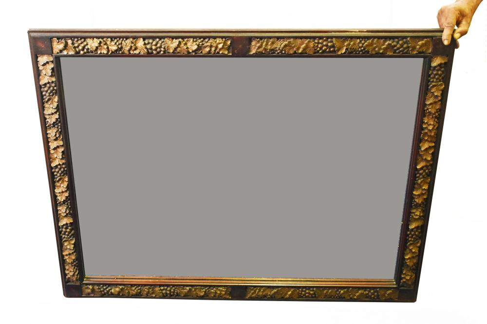 PARCEL GILT WOOD MIRRORCirca 1900  353d95