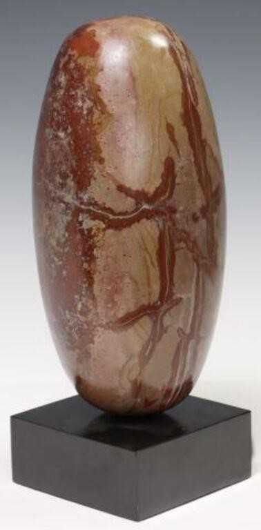 GEOLOGICAL SHIVA LINGAM STONE ON