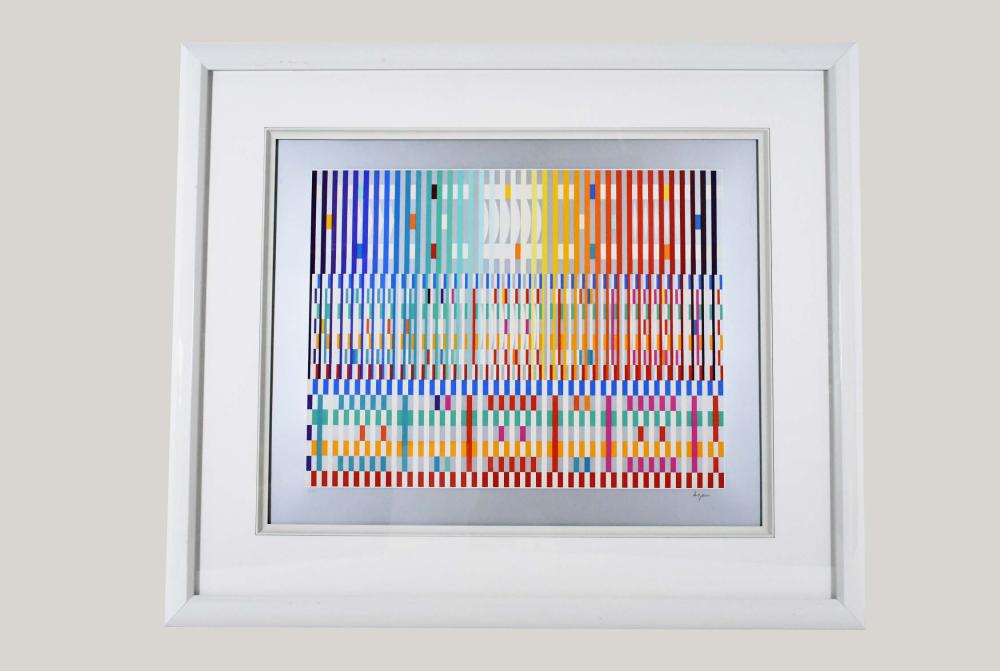 YAACOV AGAM ISRAELI B 1928 Thanksgiving  353ea0