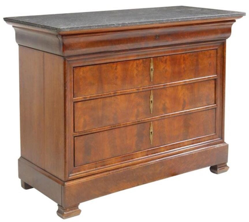 FRENCH LOUIS PHILIPPE MARBLE TOP 353eb8