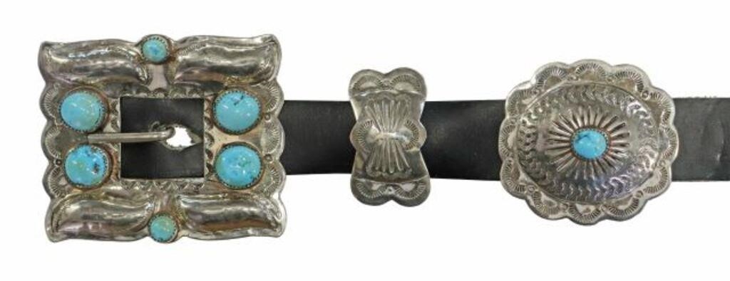 NATIVE AMERICAN SILVER TURQUOISE 353f67