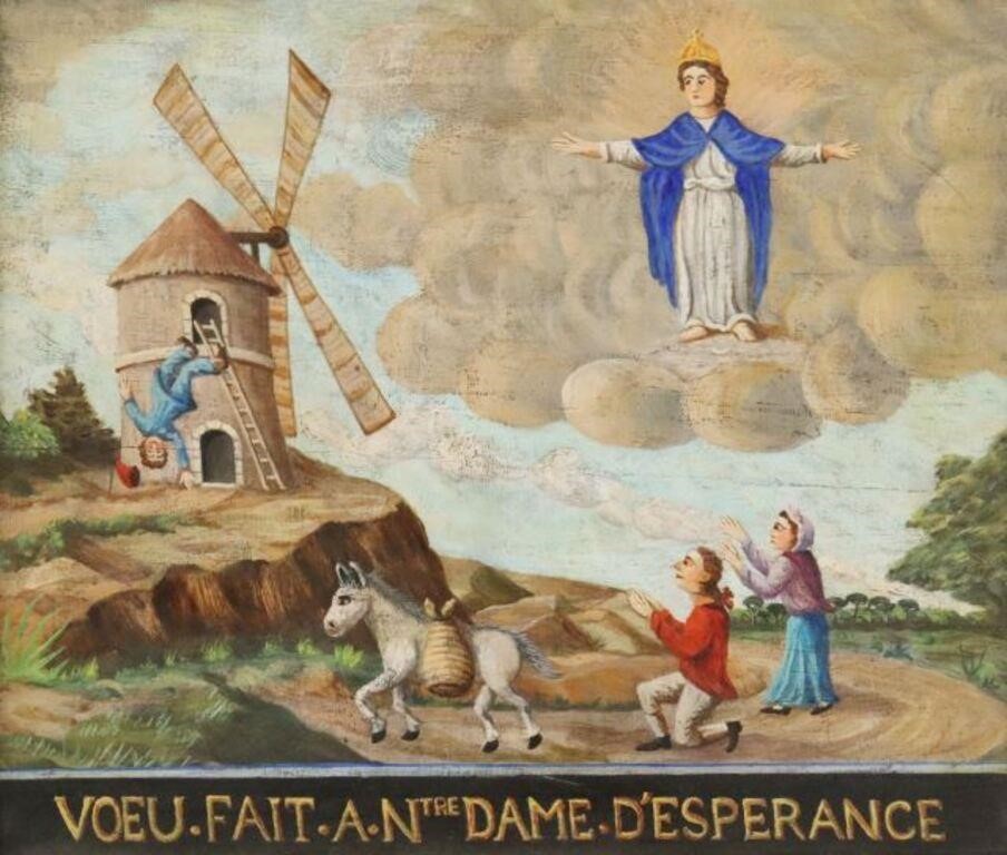 FRENCH DEVOTIONAL PAINTING NOTRE 353fe7