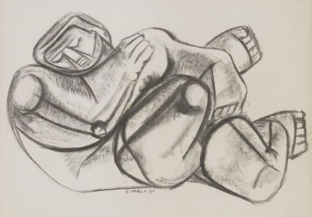 SYDNEY KUMALO (D.1988) CHARCOAL