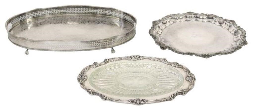  3 SHEFFIELD AMERICAN SILVERPLATE 354081