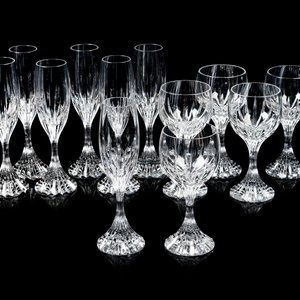 A Group of Baccarat Massena Stemware 3519d8