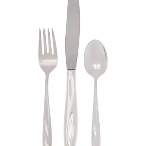 An American Silver Flatware Service Reed 3519f4