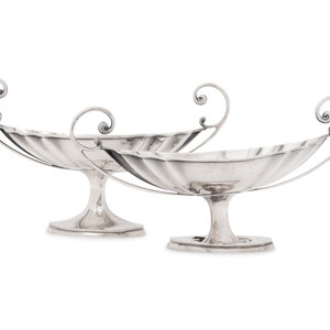A Pair of American Silver Compotes Tuttle 351a07