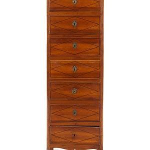 A Directoire Parquetry Semainier Late 351a14