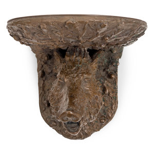 A Continental Cast Bronze Boar s 351a23