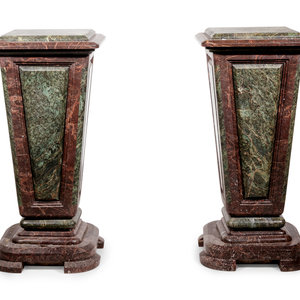 A Pair of Victorian Marble Pedestals Circa 351a2c
