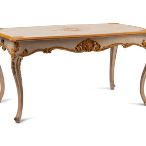 A Louis XV Style Painted Table
20th