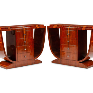 A Pair of Art Deco Style Console 351a85