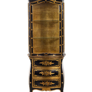 An Italian Parcel Gilt Ebonized 351a90