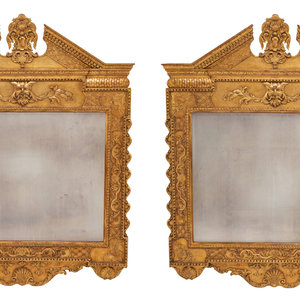 A Pair of George II Style Giltwood