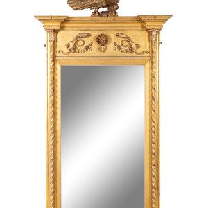 A Regency Giltwood Tabernacle Mirror 19th 351aee