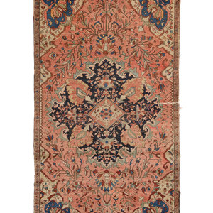 A Feraghan Sarouk Wool Rug
Circa