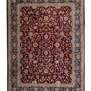 An Indian Wool Rug
Late 20th Century
11