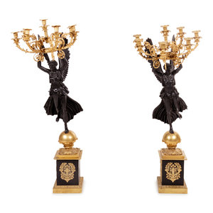 A Pair of Empire Style Gilt and 351bc8