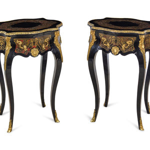 A Pair of Napoleon III Style Boulle 351bd6
