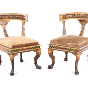 A Pair of Italian Neoclassical 351bed