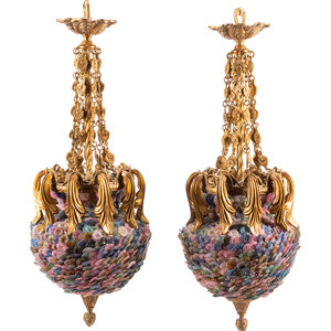 A Pair of Continental Gilt Bronze 351c25