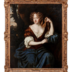 Manner of Sir Peter Lely British  351ca2
