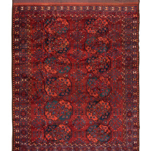 A Turkoman Wool Rug
Circa 1900
9