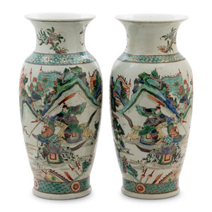 A Pair of Chinese Famille Verte 351cd9