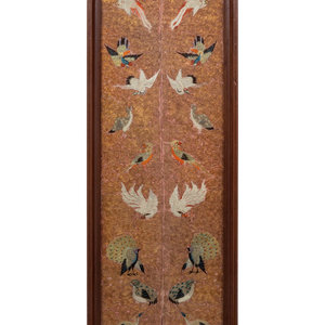 A Chinese Embroidered Silk Panel 20TH 351cfd