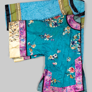 Two Chinese Embroidered Silk and 351d07