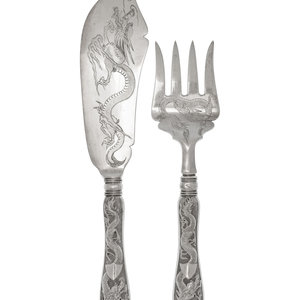 A Set of Chinese Export Silver