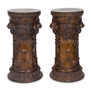 A Pair of Neoclassical Style Patinated 351e81