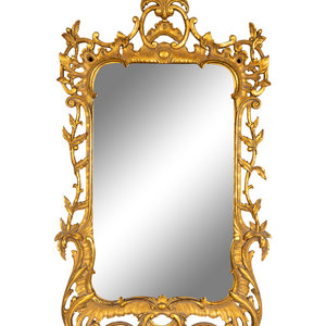 A George III Style Giltwood Mirror
20TH