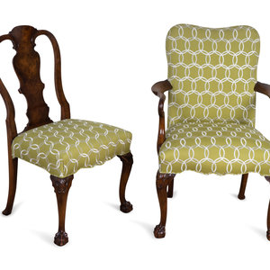 A Set of Eight George II Style