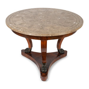 A Louis Philippe Style Center Table
20TH