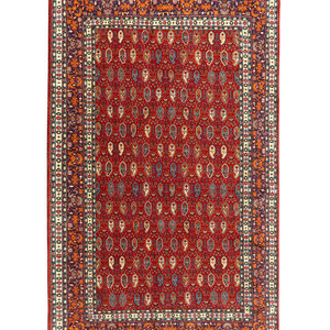A Persian Boteh Design Wool Rug 20TH 351f29