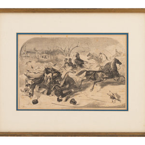 Four Engravings
(American, 1836-1910)
Largest,