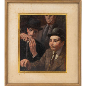 The Chess Players
(American, 20th Century)
9