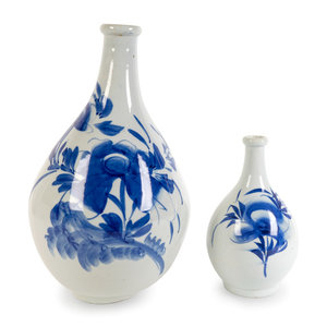 Two Korean Style Blue and White 351fcf
