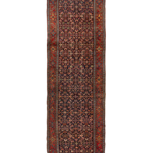 A Bidjar Wool Rug
Circa 1900
16