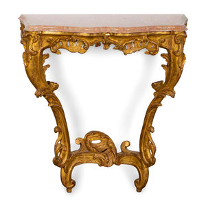 A Louis XV Style Carved Giltwood 352021