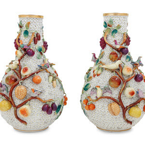 A Pair of Jacob Petit Porcelain 35206b