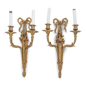 A Pair of Louis XVI Style Gilt 35209b