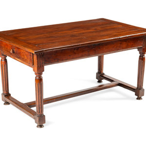 A Louis XVI Walnut Table 18th Century Height 352096