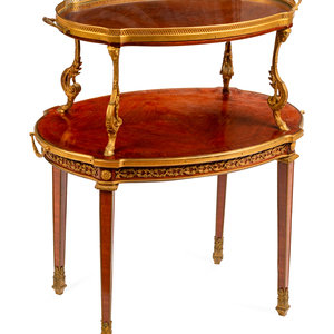 A Louis XVI Style Gilt Bronze Mounted 3520a2